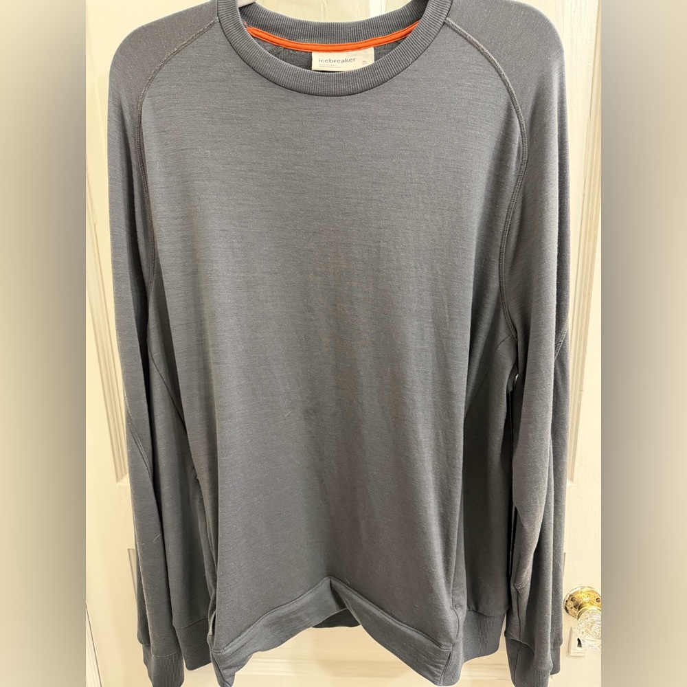Icebreaker Merino Sweatshirt - Grey